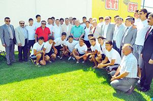 Şölen öncesi ekipler kahvaltıda buluştu