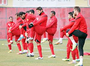 Trabzonspor maçı hazırlıkları sürüyor