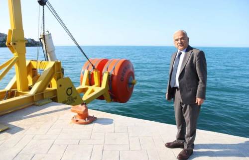Ordu’da tarihi adım: Deniz dalgalarından elektrik üretildi