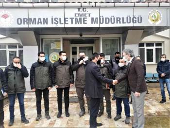 Orman Bölge Müdürü Dündar, Emet Orman İşletme Müdürlüğü’Nde
