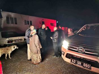 Ormanda Mahsur Kalan Ailenin İmdadına Orman İşletme Müdürlüğü Ekipleri Yetişti
