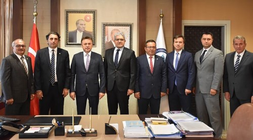 OSB'den Şenocak'a ziyaret
