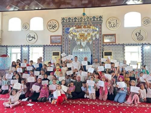 Osmaneli kaymakamı, yaz Kur’an kurslarını ziyaret etti