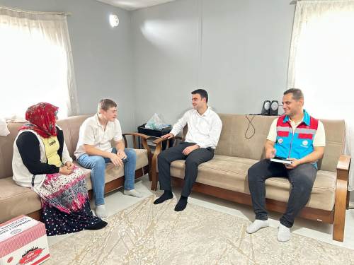 Osmaneli’nde kaymakamdan gönüllere dokunan ziyaret