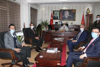 Osmanlı Ocakları Genel Başkanı Canpolat, Kaymakam Ünal’I Ziyaret Etti
