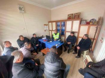 Otobüs Ve Minibüs Şoförlerine Bilgilendirme Yapıldı
