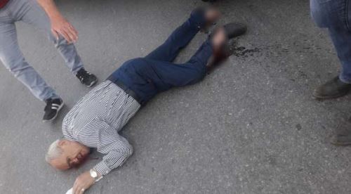 Otobüsün altında kalan yaşlı adamın ayağı koptu