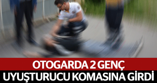 Otogarda 2 genç komaya girdi!