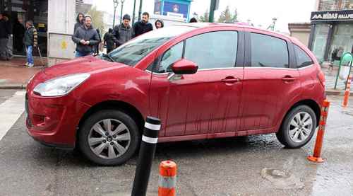 Otomatik duba aracı havaya kaldırdı