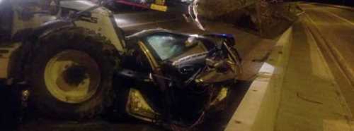 OTOMOBİL 6 PARÇAYA AYRILDI