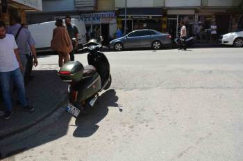 Otomobil İle Motosiklet Çarpıştı, 1 Kişi Yaralandı
