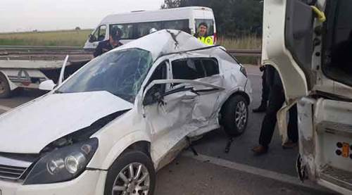 Otomobili biçen kamyon şoföründen itiraf gibi savunma