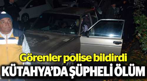 Otomobilinde ölü bulundu