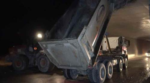 Otoyolda damperi açık unutunca...