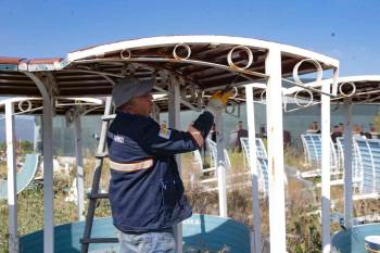 Oturma Gruplarının Bakımları Yapıldı
