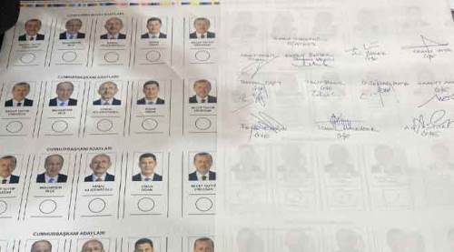  Oy pusulaları basılmaya başladı 