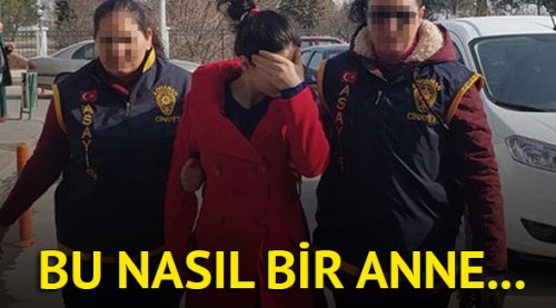 Öz evladını boğarak öldürdü!