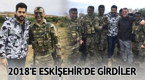 Özçivit'ten askerlere tatlı sürprizi