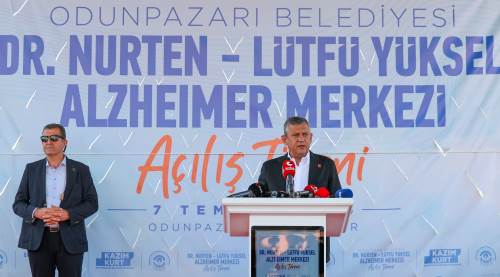 Özel, Alzheimer Merkezi'nin açılışında konuştu: İktidar partisi Genel Başkanı olarak geleceğim!