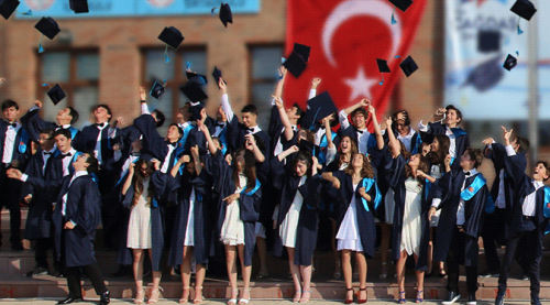 Özel Çağdaş’da mezuniyet coşkusu