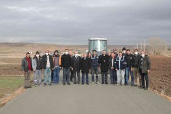 Parmakören’Deki Beton Asfalt Çalışması Tamamlandı
