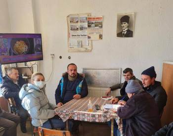 Pazarlar’Da Çiftçilere Bilgilendirme Toplantısı
