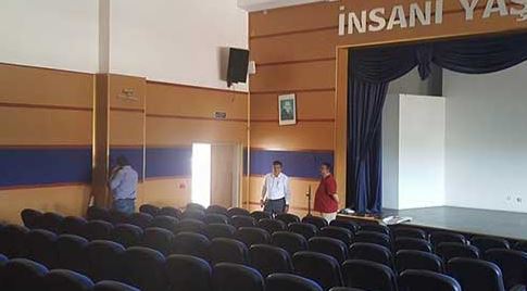 Pazarlıbey Konferans Salonu genişletiliyor