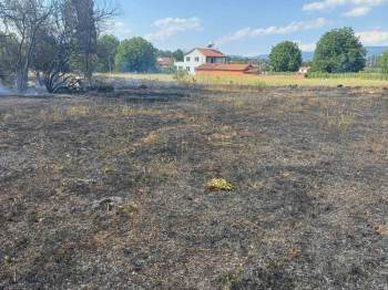 Pazaryeri’Nde Çıkan Arazi Yangını Korkuttu
