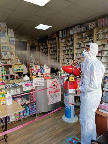 Pazaryeri’Nde İşyerleri Kapsamda Bir Şekilde Dezenfekte Edildi
