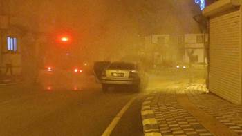 Pazaryeri’Nde Otomobil Alevlere Teslim Oldu
