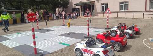 Pazaryeri'nde trafik bilinci küçük yaşta başladı