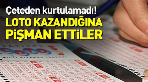 Pervaneler çetesi loto talihlisini yağmalamış