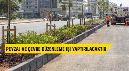 Peyzaj ve çevre düzenleme işi yaptırılacaktır