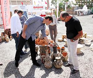 Sağlamdan Pişmiş Toprak Sempozyumuna ziyaret