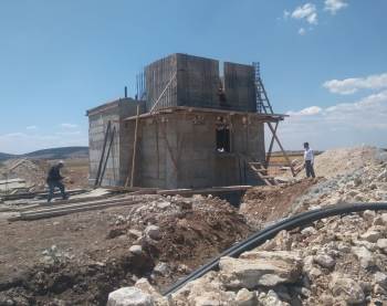 Pınarbaşı’Na 100 Metreküp Kapasiteli Su Deposu
