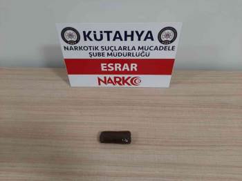 Pirinç Torbasından Esrar Çıktı
