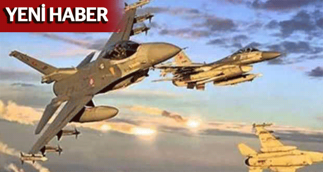 PKK HEDEFLERİ VURULDU