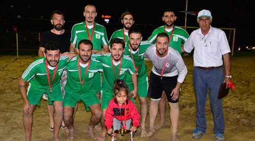 Plaj futbolunda şampiyon Tepebaşı