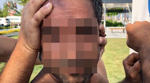 Plaj sapığını suç üstü yakaladılar!