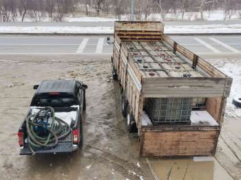 Polis 10 Bin Litre Kaçak Akaryakıt Ele Geçirdi
