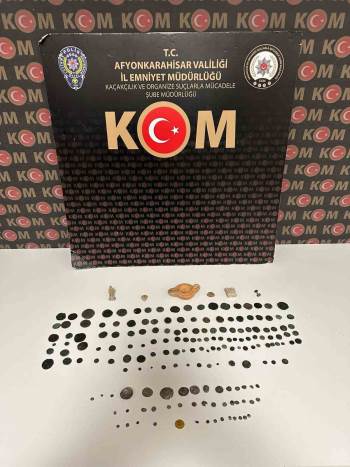 Polis 175 Adet Tarihi Sikke Ve Obje Ele Geçirdi
