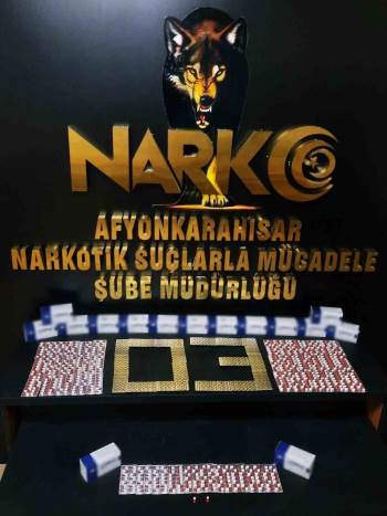 Polis 842 Adet Uyuşturucu Hap Ele Geçirdi
