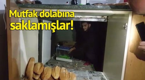 Polis ekipleri arama sırasında...