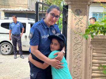 Polis Olma Hayali Kuran Küçük Esma’Ya Doğum Günü Sürprizi
