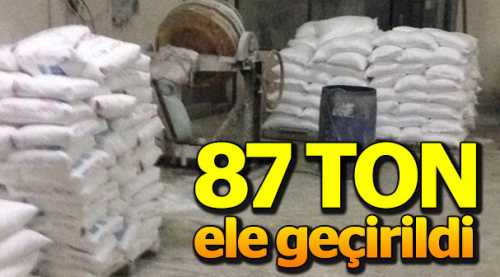 Polis şüphe üzerine kamyonu durdurdu ve!