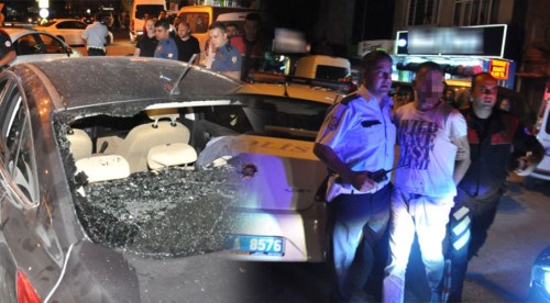 Polise silah çektiler İnegöl karıştı!