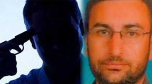 Polisi görünce kafasına sıktı!