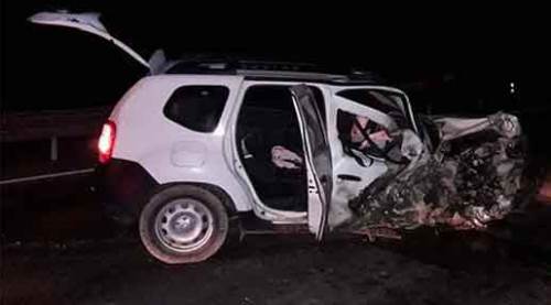 Polisten kaçarken korkunç kaza!