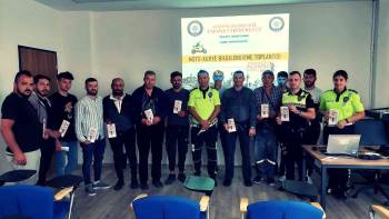 Polisten Motokuryelere Güvenli Sürüş Eğitimi
