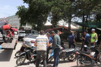 Polisten Tescilsiz Motosiklet Sürücülerine Yönelik Denetim
